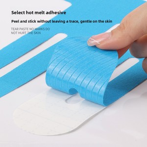 Bande de kinésiologie prédécoupée Reborn pour le soutien musculaire du genou, <span class=keywords><strong>bandage</strong></span> anti-entorse pour les athlètes, la course de marathon et la protection en alpinisme - Product Image 2
