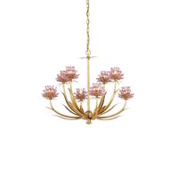 Lustre suspendu LED de haute qualité, style nordique moderne, créatif, luxueux, doré, pour salon, décoration intérieure de villa
