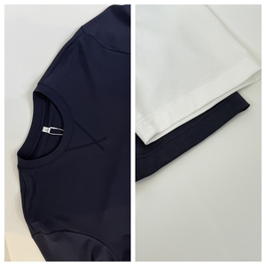 T-shirts pour hommes de haute qualité, surdimensionnés, col rond, manches courtes, couleur unie, légers, respirants, décontractés, pour les promenades sur la plage - Product Image 3