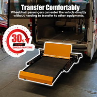 Nouvelle plateforme élévatrice hydraulique automatique moderne et confortable pour fauteuil roulant, pour voiture, camionnette, camion, minibus