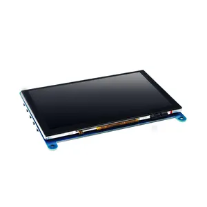 Raspberry Pi 4 B LCD Touchscreen Dello Schermo di 5 pollici Capacitivo 800*480 Modulo Display + Supporto compatibile per Raspberry Pi 3 Modello B +/3B
