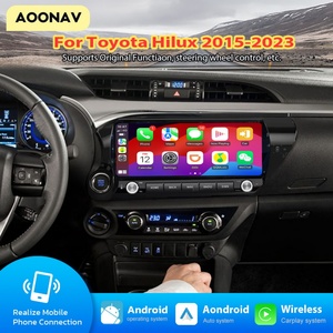 12.3 Inch Car Radio for Toyota Hilux 2015-2023 Latest Android 13 Touch <b>Stereo</b> Screen Multimedia GPS Video Player 128G Head Unit - Product Image 2