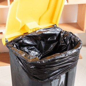 Deli Garbage Bags L Size Thickened Perforated Household Office Use 90 Pieces 50x60cm - Product Image 1
