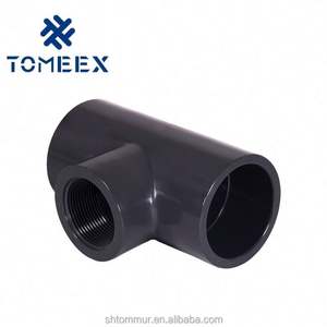 Raccords de tuyauterie en PVC du fabricant chinois ASTM SCH80 1/2 \ "coude fileté femelle à 90 degrés - Product Image 5