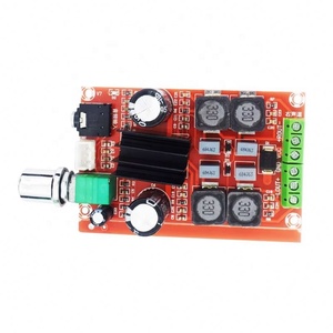 บอร์ดเพาเวอร์แอมป์สเตอริโอ TPA3116 TPA3116D2 สองช่องสัญญาณ 2*50W โมดูลแอมป์ดิจิตอลปรับได้ XH-M189 DC 24V - Product Image 3