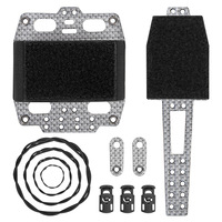 Boîte à piles pour appareil de vision nocturne, en alliage d'aluminium, portable, multifonctionnel, sac d'accessoires pour casque tactique