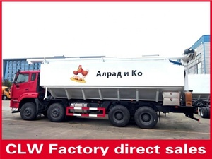 Camión de alimentación a granel Sinotruk HOWo 8x4 Euro 3 tanque Volumen 40cbm 20 toneladas Camión de alimentación de pollos en venta - Product Image 4