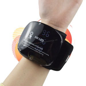 Fábrica LED Curvo Tela Portátil Automático Inteligente Eletrônico Digital BP Esfigmomanômetro Pulso Máquina Monitor De Pressão Arterial - Product Image 1