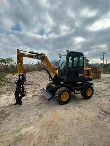 Miniexcavadora SANY Usada de 5.5 Toneladas con Motor Chino Sany Sy55w Sy55 con Certificación CE en Venta - Product Image 2