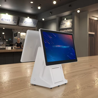 Système de point de vente tout-en-un CHIYI T6, directement de l'usine, 15,6 pouces, imprimante thermique laser couleur 80 mm, ordinateur de caisse