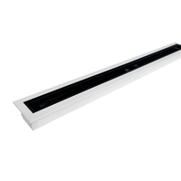 Grille de ventilation en aluminium sur mesure 1.2 Frame Alu Claw Louvre, grille encastrée pour climatiseur central de plafond HVAC