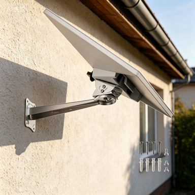 Anti-Rust Starlink Mini Roof Wall Mount Bracket Stainless Steel Weather Resistant Installation Kit for Starlink Mini Satellite