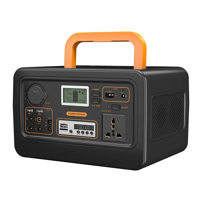 Off-Grid 300w Emergency Solar Generator Rechargeable Battery Outdoor Portable Power Station 300W