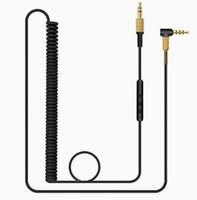Kompatibel dengan Kabel Original Generasi ke-2 Major, Headphone Marshall Generasi ke-1, dan Headphone Marshall Generasi ke-3