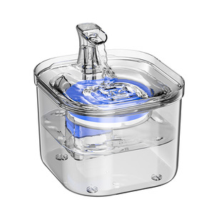 Fuente de agua transparente con filtro automático para gatos, 700g, desmontable, con alimentación por carga, para perros y gatos, comedero para mascotas - Product Image 5