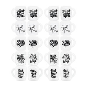 Cuentas de silicona de grado alimenticio Chew Character Focal Beads Navidad Silicona Dentición Western New Focal Beads para la fabricación de bolígrafos - Product Image 3