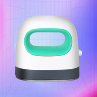 Presse à chaud mini Easy Press pour T-shirts, chaussures, chapeaux, petits projets en vinyle, portable, pour créer des projets DIY, des sacs d'école, des coques de téléphone