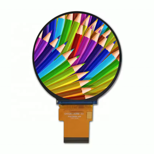 2.8 inci resolusi 480*480 layar Lcd bulat 16.7M warna tampilan melingkar lebar sudut pandang melingkar Panel Lcd tampilan bulat - Product Image 1