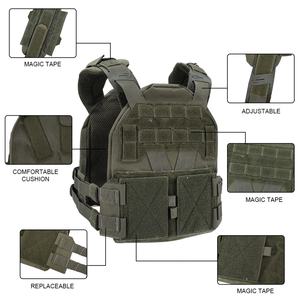 Outdoor Combat Plate Carrier Chaleco Tactico Adjustable Molle Protective <b>Vest</b> Lightweight Breathable <b>Tactical</b> <b>Vest</b> - Product Image 4