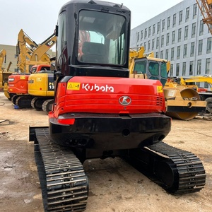 Excavatrice hydraulique Kubota Kx165 d'occasion, 90% neuve, bon prix, 6,5 tonnes, excavatrice sur chenilles Kubota Kx 165 d'occasion, 6,5 tonnes, à vendre - Product Image 3