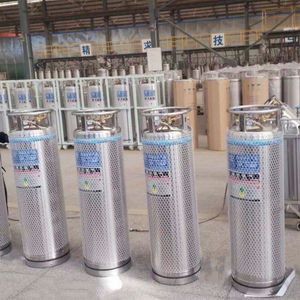 ถังแก๊ส dpw 210L LO2 LN2 LAR LNG ถังเก็บไนโตรเจน LCO2สำหรับเก็บสเปิร์มถังแก๊ส dpw ภายใน - Product Image 6