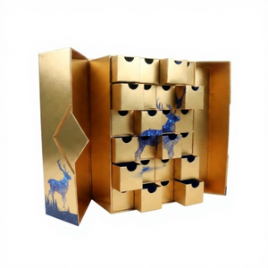 Calendario de Adviento de Navidad de Papel Personalizado, Caja Ciega de Cuenta Regresiva, Caja de Regalo Vacía para Juguetes Infantiles, Regalo Sorpresa Navideño Promocional - Product Image 4