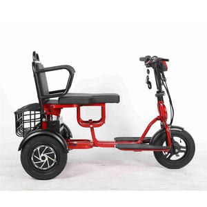 Trois roues, pneus désactivés, Scooter de mobilité pliable 14x3.5 avec un meilleur changement - Product Image 5