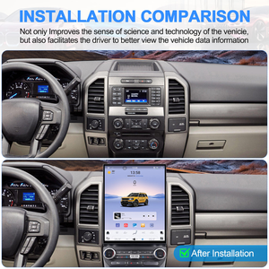Navihua Nouveau Design Autoradio Android 16 Pouces Lecteur Multimédia DVD CarPlay GPS DSP pour Ford F150 Raptor 2015-2020 - Product Image 6