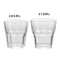 Verres à bière et à whisky XINGYAO de luxe, transparents, épaissis, en verre trempé, durables, écologiques, réutilisables, capacité 100-160 ml, pour bars et KTV