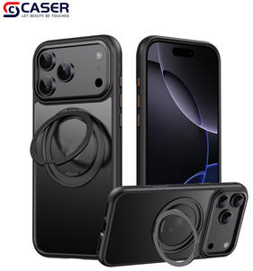 เคสโทรศัพท์กันลื่นมีกระดุมด้านข้าง360สำหรับ17pro 17ถุงลมนิรภัยแม่เหล็กที่แข็งแรงกันกระแทกสำหรับ Iphone16 - Product Image 3
