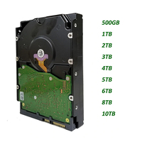 Hard Disk Drive Enterprise Exos 10TB ST10000NT001 SATA 6Gb/s 256MB 7200 RPM HDD Desktop untuk Penyimpanan Big Data, NAS, dan Server