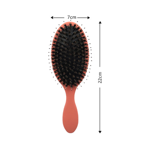 Brosse à Cheveux Démêlante Humide Personnalisée à Poils de Sanglier 100% Naturels avec Poils Souples et Flexibles pour Extensions - Product Image 3
