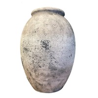 Pot de bougie rétro, vases en argile fibre blanche pour fleurs, pot de fleur décoratif pour hôtel, décor de vases