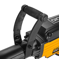 Marteau de démolition industriel DINGQI 1650W 220V, haute performance, énergie d'impact 52J, 1800BPM, porte-ciseaux hexagonal, brise-béton
