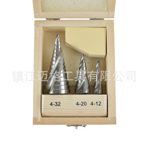 Lingxian Step <b>Drill</b> <b>Bit</b> HSS6542 Triangular Shank Metal Drilling Twist <b>Drill</b> For Hole Opening And Reaming Pagoda <b>Drill</b> - Product Image 4