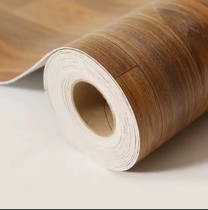 Rouleaux de revêtements de sol en PVC vinyle de haute qualité, antidérapants, à grain de <span class=keywords><strong>bois</strong></span>, en plastique éponge, type linoléum et parquet - Product Image 1
