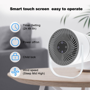 Purificador de Aire con Filtro HEPA de Carbón y Ionizador de Aire de 20 Millones de Iones, Purificador de Aire Portátil USB de Escritorio con Bajo Nivel de Ruido de 22dB - Product Image 5