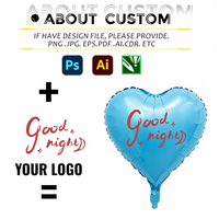 Ballons en aluminium imprimés, ballons personnalisés avec logo, ballons publicitaires décoratifs, ballons en aluminium personnalisables pour mariage