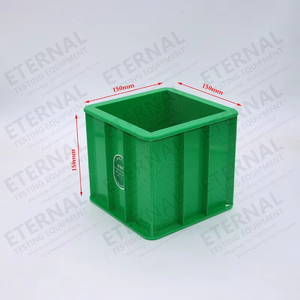 Molde de cubo de hormigón de plástico de 150mm para laboratorio - Product Image 6