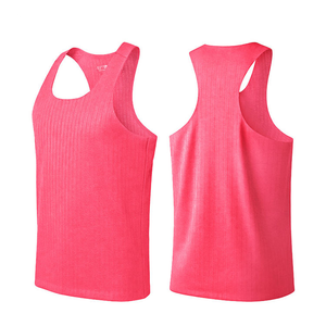 Débardeur de course sans coutures pour homme, respirant, séchage rapide, en polyester, sans manches, pour le sport et l'entraînement en salle de sport - Product Image 4