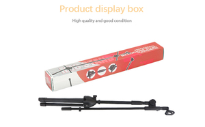 HEBIKUO M-300 - Soporte de Micrófono Profesional Ajustable de Fábrica OEM, Soporte de Micrófono Plegable para Actuaciones en Escenario - Product Image 6