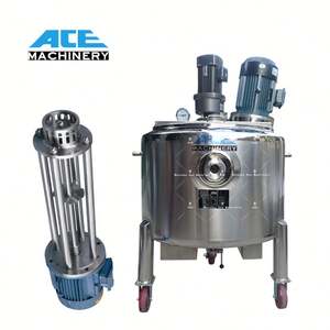 Tanque Mezclador de Líquidos de Acero Inoxidable de 100L-500L, Homogeneizador de Alto Cizallamiento Personalizado, Emulsionador para Leche - Product Image 1