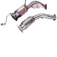 Tuyau d'échappement extrême pour Audi A5 B8 2.0T avec catalyseur modifié et catalyseur intégré, pièce de modification automobile, tuyau de course à haut débit