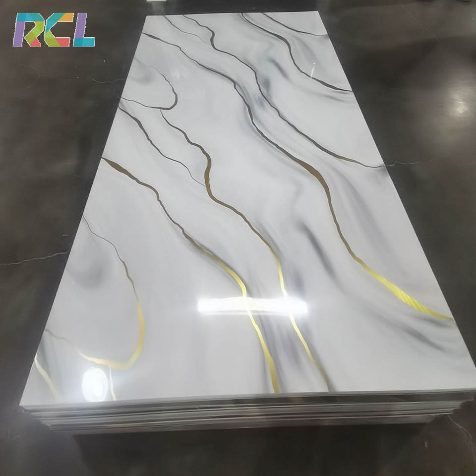 RCL Factory Good Quality Waterproof Artificial Flexible PVC Wall Panel ...