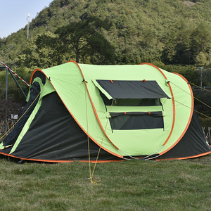 Carpa de Camping Automática Desplegable para 3 Personas, Fácil de Instalar, Refugio al Aire Libre, Carpa Familiar para la Playa - Product Image 6