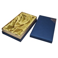Boîtes cadeaux rigides avec couvercle amovible en papier de luxe de marque personnalisée avec cou boîte d'emballage de produit cosmétique avec doublure en satin