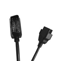 Cable de Extensión OBD para Automóvil, Venta al por Mayor de Fábrica, Conector Macho a Hembra de 16 Pines, Herramienta de Diagnóstico Automotriz OBD2