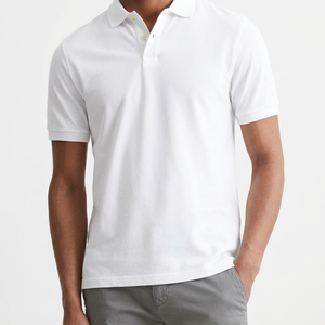 Custom Men's <b>Classic</b> Piqué Polo Shirt Premium Cotton Short Sleeve Plain Golf Polo for Casual Business Uniform & Corporate Wear - Product Image 1