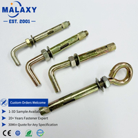 Malaxy – Cheville à mâtilleuse en acier au carbone pour murs creux, M4 M5 M6 M8, avec surface zinguée, pour la vente en gros