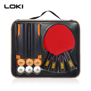 Yiloki — jeu de Tennis de Table, 4 raquettes, 6 balles avec un <span class=keywords><strong>filet</strong></span> <span class=keywords><strong>et</strong></span> un sac de transport coloré - Product Image 6